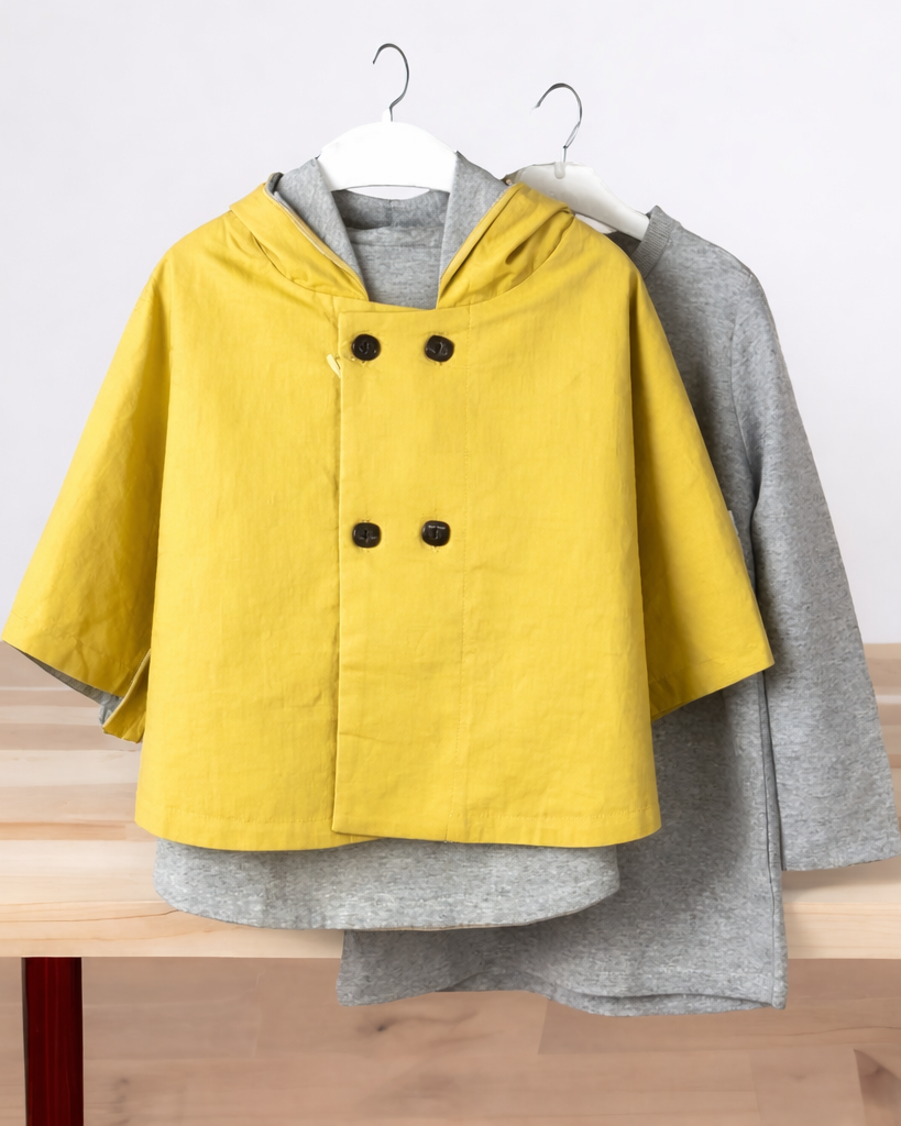 Ensemble fille deux pièces (cape+robe)